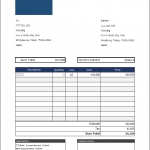 デザインがオシャレすぎる請求書excelテンプレート 無料 Excel請求書テンプレート